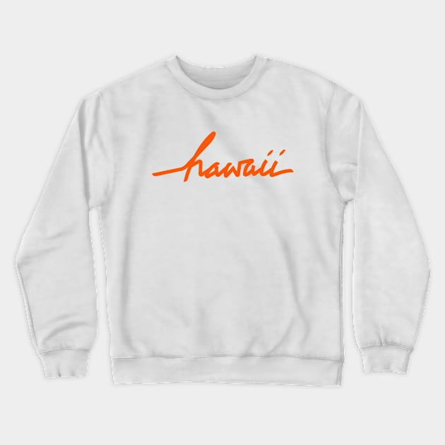 Hawaii Crewneck Sweatshirt by aspont